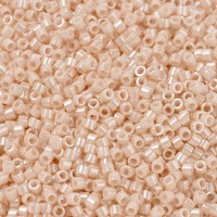 DB1532 Light Peach Ceylon Opaque, Size 11/0 Miyuki Miyuki Delica Beads, 5.2g approx.