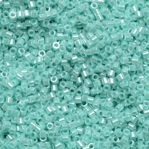 DB1567 Seagreen Opaque Luster, Size 11/0 Miyuki Delica Beads, 50g approx.