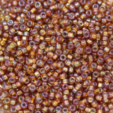 DB1574 Dark Brown Currant AB Size 11/0 Miyuki Delica Beads, 5.2g approx.