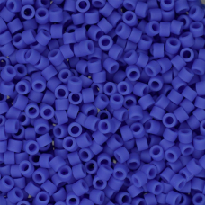 DBS1588  Matte Opaque Cyan Blue, Colour 1588 15/0 Miyuki Delica Beads, 5.2g app...