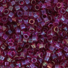 DB1747 Fuschia Lined Amethyst AB Size 11/0 Miyuki Delica Beads, 5.2g approx.