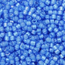 DB1784 White Lined Sapphire AB, Size 11/0 Miyuki Delica Beads, 5.2g approx.