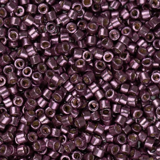 DB1850B Duracoat Galvanized Egg Plant, Size 11/0 Miyuki Delica Beads, 50gm bag