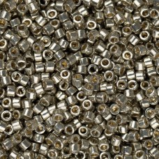 DB1851 Duracoat Galvanized Light Pewter, Size 11/0 Miyuki Delica Beads, 5.2g app...
