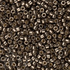 DB1852 Duracoat Galvanized Pewter, Size 11/0 Miyuki Delica Beads, 5.2g approx.