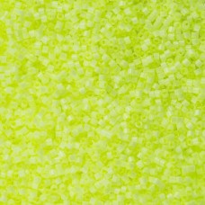DB1857 Lime Acid Silk Inside Dyed, Size 11/0 Miyuki Delica Beads, 5.2g approx. 