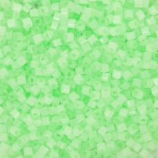 DB1858 Mint Green Silk Inside Dyed, Size 11/0 Miyuki Delica Beads, 5.2g approx. 