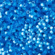 DB1860 Delphinium Silk Inside Dyed, Size 11/0 Miyuki Delica Beads, 5.2g approx. 