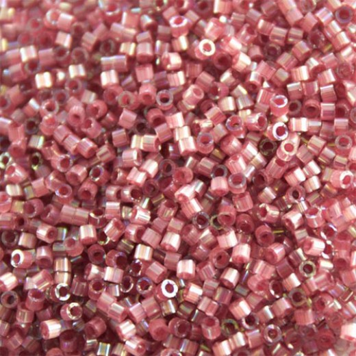 DB1880 Hydrangea AB Silk Inside Dyed, Size 11/0 Miyuki Delica Beads, 5.2g approx. 