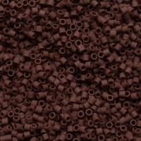 DBS1910  Matte Opaque Espresso, Colour 1910 15/0 Miyuki Delica Beads, 5.2g approx.