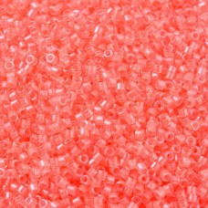 DB2034 Luminous Flamingo, Size 11/0 Miyuki Delica Beads, 5.2g approx.