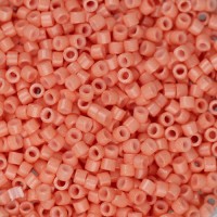 DB2112 Duracoat Opaque Dyed Salmon Pink, Size 11/0 Miyuki Delica Beads, 5.2g approx.