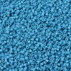 DB2133B Duracoat Opaque Dyed Capri Blue, Size 11/0 Miyuki Delica Beads, 50gm bag