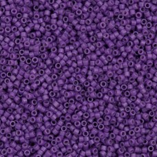 DB2140 Duracoat Opaque Dyed Dark Mauve, Size 11/0 Miyuki Delica Beads, 5.2g appr...