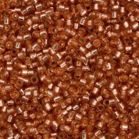 DB2151 Rose Copper S/L Duracoat Miyuki 11/0 Delica Beads, 5.2g approx.