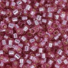 DB2156 Light Orchid Silver Lined Dyed Duracoat Miyuki 11/0 Delica Beads, 5.2g ap...