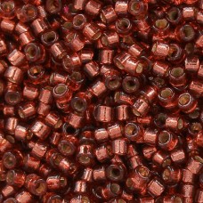 DB2160 Silver Lined Dyed Magenta 11/0 Duracoat Miyuki Delica Beads, 5.2g approx