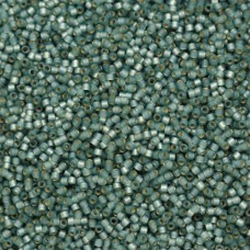 DB2190  Semi-Frosted Silver Lined Dyed Laurel 11/0 Duracoat Miyuki Delica Beads...