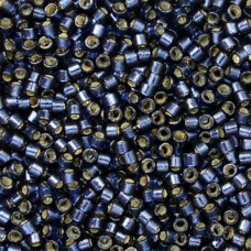 DB2192 Montana Silver Lined Duracoat, Size 11/0 Miyuki Delica Beads, 5.2g approx...
