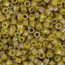 DB2272 Glazed Opaque Pistachio Size 11/0 Miyuki Delica Beads, 5.2gm approx.