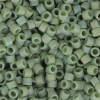 DB2310B  Frost Opaque Glazed Rainbow Kiwi Size 11/0 Miyuki Delica Beads, 50gm bag