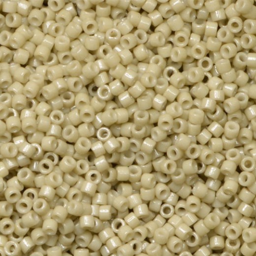 DB2363 Opaque Antique White Duracoat size 11/0 Miyuki Delica Beads, 50gm approx..
