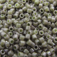 DB2365 Opaque Ash Grey Duracoat size 11/0 Miyuki Delica Beads, 5.2g approx.