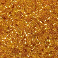 DB2372 Sunflower Fancy Lined Size 11/0 Miyuki Delica Beads, 5.2gm