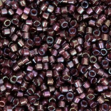DB2390 Old Rose Fancy Lined Size 11/0 Miyuki Delica Beads, 5.2gm