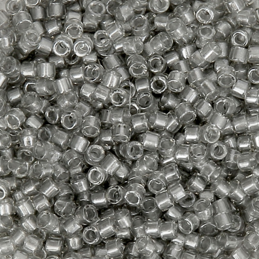 DB2393 Lined Ice Fancy Lined Size 11/0 Miyuki Delica Beads, 50gm bag