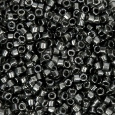 DB2394 Platinum Fancy Lined Size 11/0 Miyuki Delica Beads, 5.2gm