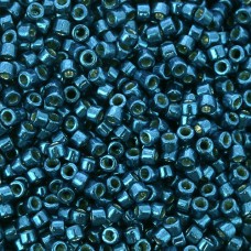 DB2516 Dark Aqua Blue Galvanised Duracoat , size 11/0 Miyuki Delica Beads, 5.2g ...