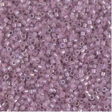 DB1752 Sparkling Orchid Lined Opal AB, Size 11/0 Miyuki Delica Beads, 5.2g appro...