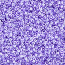 DB0249 Crystal Purple Ceylon Lined-Dyed, Size 11/0 Miyuki Delica Beads, 5.2g app...