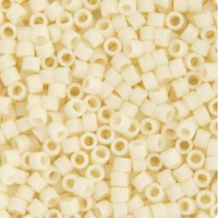 DB0762 Dark Cream Opaque, Size 11/0 Miyuki Delica Beads, 5.2g approx.