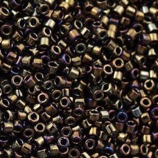 DB0007 Brown Iris, Size 11/0 Miyuki Delica Beads, 5.2g approx.