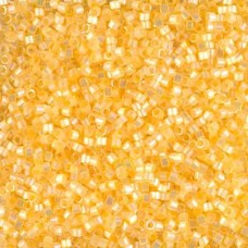 DB1861 Light Apricot Silk Inside Dyed, Size 11/0 Miyuki Delica Beads, 5.2g appro...