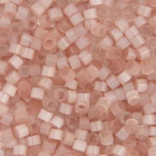 DB0826 Light Pink Blush Silk Satin, Size 11/0 Miyuki Delica Beads, 5.2g approx. *Being discontinued by Factory*