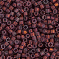 DB1012 Medium Raspberry AB Metallic Gold Luster, Size 11/0 Miyuki Delica Beads, 5.2g approx. DB1012 Medium Raspberry AB Metallic Gold Luster, Size 11/0 Miyuki Delica Beads, 5.2g approx.