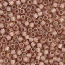 DB1459 Pink Shell Opal Silver Lined, Size 11/0 Miyuki Delica Beads, 5.2g approx....