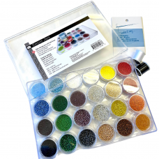 Miyuki Seed Bead Starter Kit, includes Needles and Thread, 264 Grams