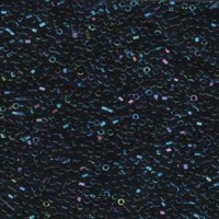 DBSC-0002 Blue Iris Hex Cut Miyuki Size 15/0 Delica, Colour code 0002, Approx. 5.2g 