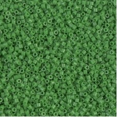 DBS0724  Opaque Pea Green Miyuki 15/0 Miyuki Delica Beads, colour 0724, 5.2g ap...