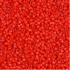 DBS0727  Opaque Light Siam Miyuki 15/0 Miyuki Delica Beads, colour 0727, 5.2g a...