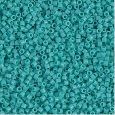 DBS0729  Opaque Turquoise Green Miyuki 15/0 Miyuki Delica Beads, colour 0729, 5...