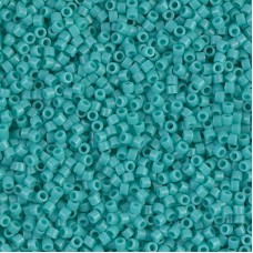 DBS0729  Opaque Turquoise Green Miyuki 15/0 Miyuki Delica Beads, colour 0729, 5...