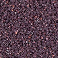 DBS1012  Metallic Raspberry Gold Iris, Colour 1012 15/0 Miyuki Delica Beads, 5.2g approx.