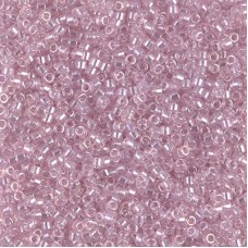 DBS1472  Transparent Pale Rose Luster, Colour 1472 15/0 Miyuki Delica Beads, 5....