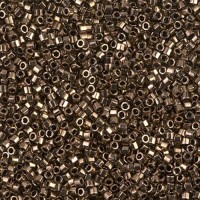 DBMC0022  Bronze Metallic 10/0 Cut Miyuki Delica Beads  Colour Code 0022,  5.2gm approx. 