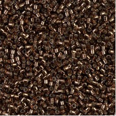 DBM0150 Brown Silver Lined, Size 10/0  Miyuki Delica Beads, Colour code -150 - 5.2g approx.